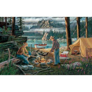 SunsOut (39697) - Ken Zylla: "Alaska Adventure" - 550 pieces puzzle
