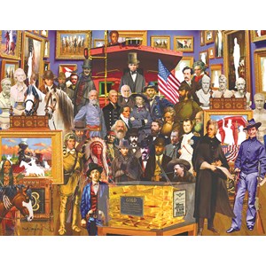 SunsOut (61504) - Neal Taylor: "19th Century History" - 1000 pieces puzzle