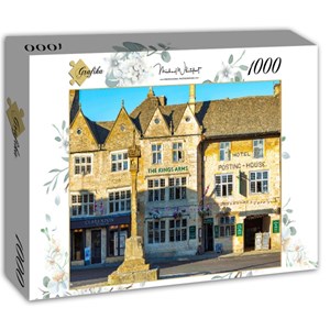 Grafika (02956) - "Stow-On-The-Wold in the Cotswolds" - 1000 pieces puzzle
