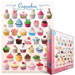 Eurographics (6000-0409) - "Cupcakes" - 1000 pieces puzzle