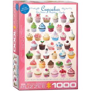 Eurographics (6000-0409) - "Cupcakes" - 1000 pieces puzzle