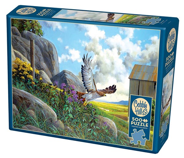 Cobble Hill (85064) - Douglas Laird: "Take Off" - 500 pieces puzzle