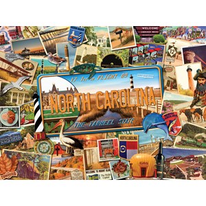 SunsOut (70049) - Ward Thacker Studio: "North Carolina" - 1000 pieces puzzle