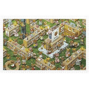 Pintoo (h1023) - "Smart, The Bookstore" - 1000 pieces puzzle