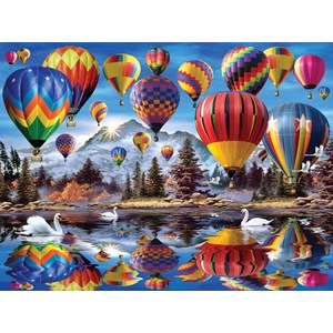 SunsOut (54936) - Howard Robinson: "Hot Air Balloons" - 1000 pieces puzzle