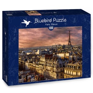 Bluebird Puzzle (70038) - "Paris, France" - 1000 pieces puzzle