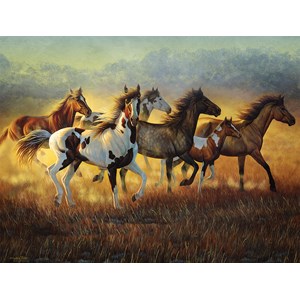 SunsOut (70936) - Cynthie Fisher: "Running with the Wind" - 500 pieces puzzle
