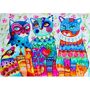 Bluebird Puzzle (70412) - Oxana Zaika: "Venice" - 1000 pieces puzzle