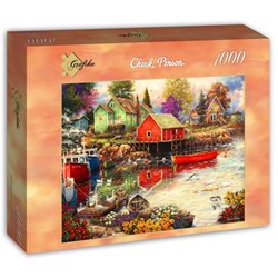 Grafika (t-00947) - Chuck Pinson: "Quiet Cove" - 1000 pieces puzzle