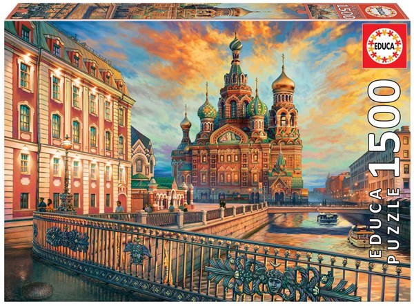 Educa (18501) - "Saint Petersburg" - 1500 pieces puzzle