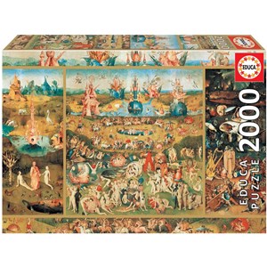 Educa (18505) - Hieronymus Bosch: "The Garden of Earthly Delights" - 2000 pieces puzzle