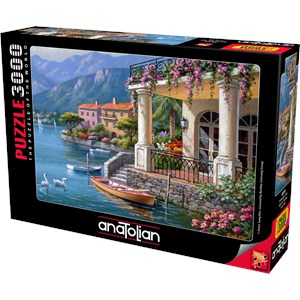 Anatolian (4915) - Sung Kim: "Villa on the Bay" - 3000 pieces puzzle