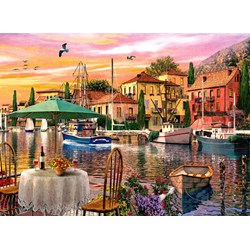 Anatolian (4905) - Dominic Davison: "Sunset Harbour" - 3000 pieces puzzle