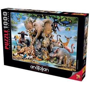 Anatolian (1043) - "Africa Smile" - 1000 pieces puzzle