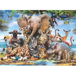 Anatolian (1043) - "Africa Smile" - 1000 pieces puzzle
