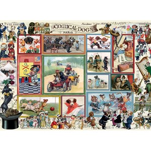 Anatolian (3611) - Barbara Behr: "Cute Kittens & Comical Dogs" - 500 pieces puzzle