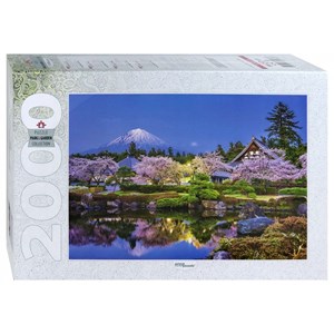 Step Puzzle (84038) - "Japan in Spring" - 2000 pieces puzzle