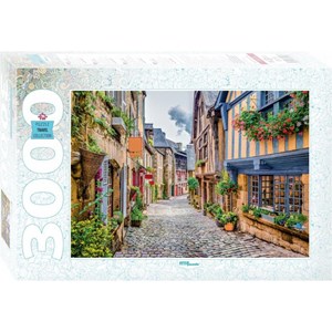 Step Puzzle (85016) - "Old Street in Italy" - 3000 pieces puzzle