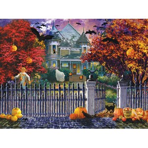 SunsOut (19227) - Nicky Boehme: "Halloween House" - 1000 pieces puzzle