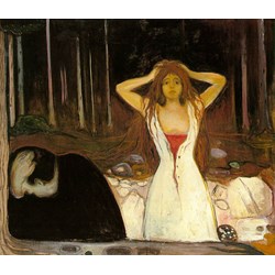 D-Toys (75109) - Edvard Munch: "Ashes" - 1000 pieces puzzle