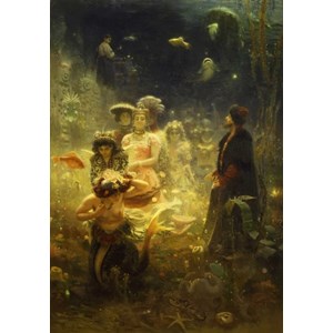 King International (73839) - Ilya Repin: "Sadko in the Underwater Kingdom, 1876" - 1000 pieces puzzle