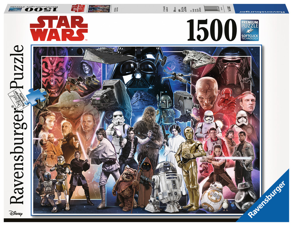 19774 Ravensburger Star Wars Collection III Jigsaw Puzzle 1000 pieces 12 Ans 