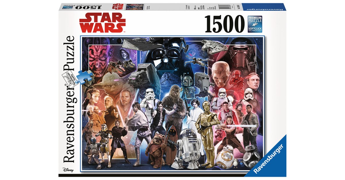 Ravensburger (16366) - Star Wars 8 - 1500 pieces puzzle
