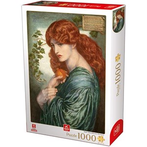 Deico (76717) - Dante Gabriel Rossetti: "Proserpine" - 1000 pieces puzzle
