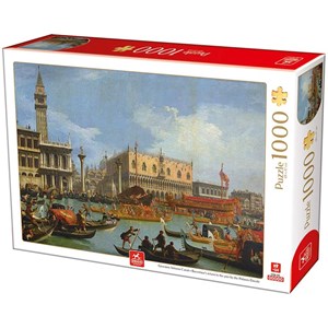 Deico (76687) - "Canaletto, Venice" - 1000 pieces puzzle