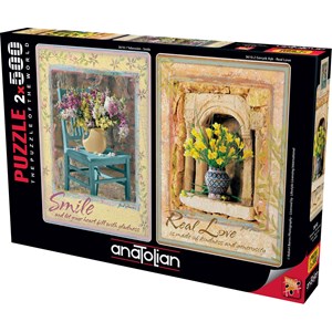 Anatolian (3610) - "Smile, Real Love" - 500 pieces puzzle