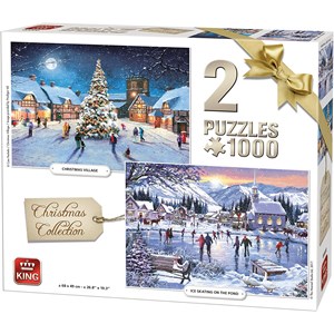 King International (05217) - "Christmas Collection" - 1000 pieces puzzle