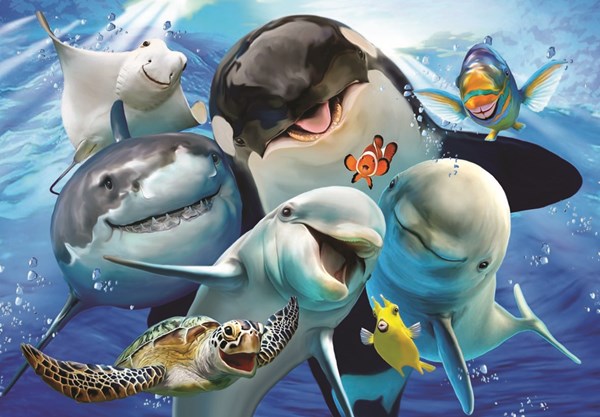 Anatolian (3585) - "Ocean Selfie" - 500 pieces puzzle