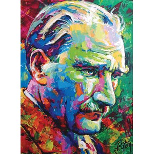 Anatolian (1077) - "Mustafa Kemal Atatürk" - 1000 pieces puzzle