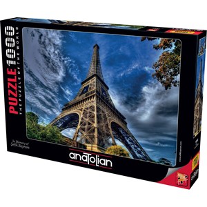 Anatolian (1080) - "Eiffel Tower" - 1000 pieces puzzle