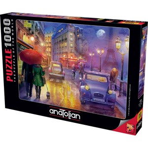 Anatolian (1070) - "Paris at Night" - 1000 pieces puzzle