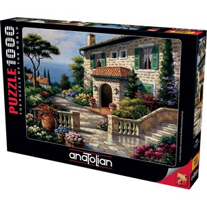 Anatolian (1076) - Sung Kim: "Villa Delle Fontana" - 1000 pieces puzzle