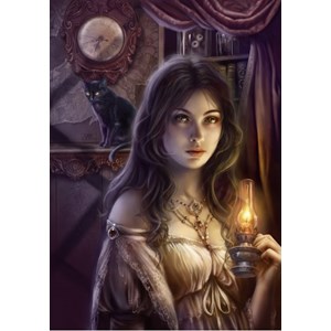 Grafika (01084) - Cris Ortega: "The Witching Hour" - 1000 pieces puzzle