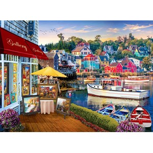 Anatolian (1069) - David McLean: "Harbour Gallery" - 1000 pieces puzzle