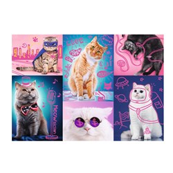 Trefl (10581) - "Cats" - 1000 pieces puzzle