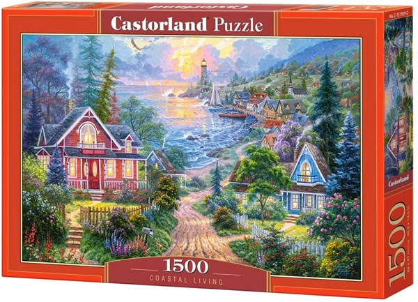 Castorland (C-151929) - "Coastal Living" - 1500 pieces puzzle
