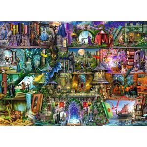 Ravensburger (16479) - "Myths and Legends" - 1000 pieces puzzle