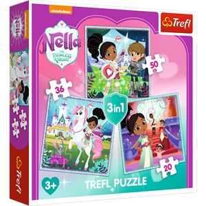 Trefl (34835) - "Nella" - 20 36 50 pieces puzzle