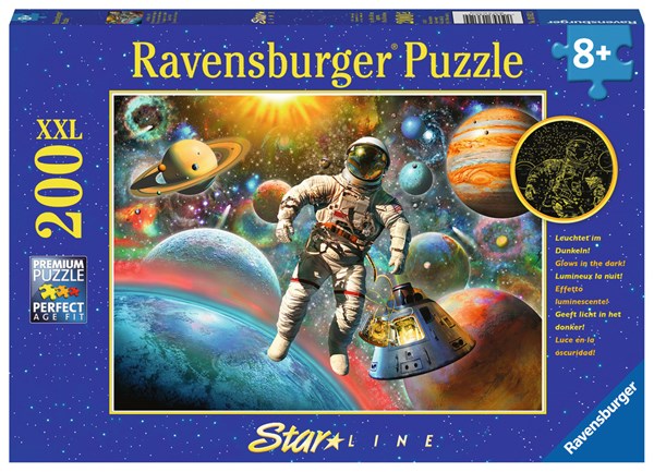 Ravensburger (13612) - "Space Trip" - 200 pieces puzzle