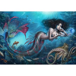 Grafika (01030) - Cris Ortega: "As Deep as my Song goes" - 1000 pieces puzzle