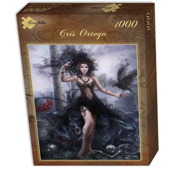 Grafika (00994) - Cris Ortega: "Shadowness" - 1000 pieces puzzle