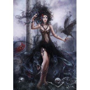 Grafika (00994) - Cris Ortega: "Shadowness" - 1000 pieces puzzle