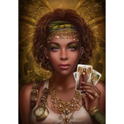 Grafika (01024) - "Let's see your Cards" - 1000 pieces puzzle