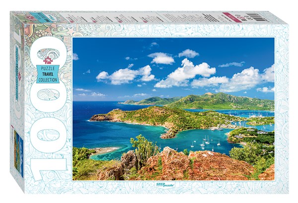 Step Puzzle (79139) - "Shirley Heights, Antigua" - 1000 pieces puzzle