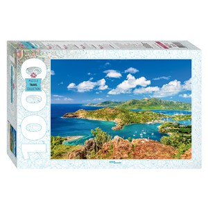 Step Puzzle (79139) - "Shirley Heights, Antigua" - 1000 pieces puzzle
