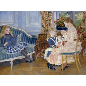 Grafika (00747) - Pierre-Auguste Renoir: "Children's Afternoon at Wargemont, 1884" - 2000 pieces puzzle